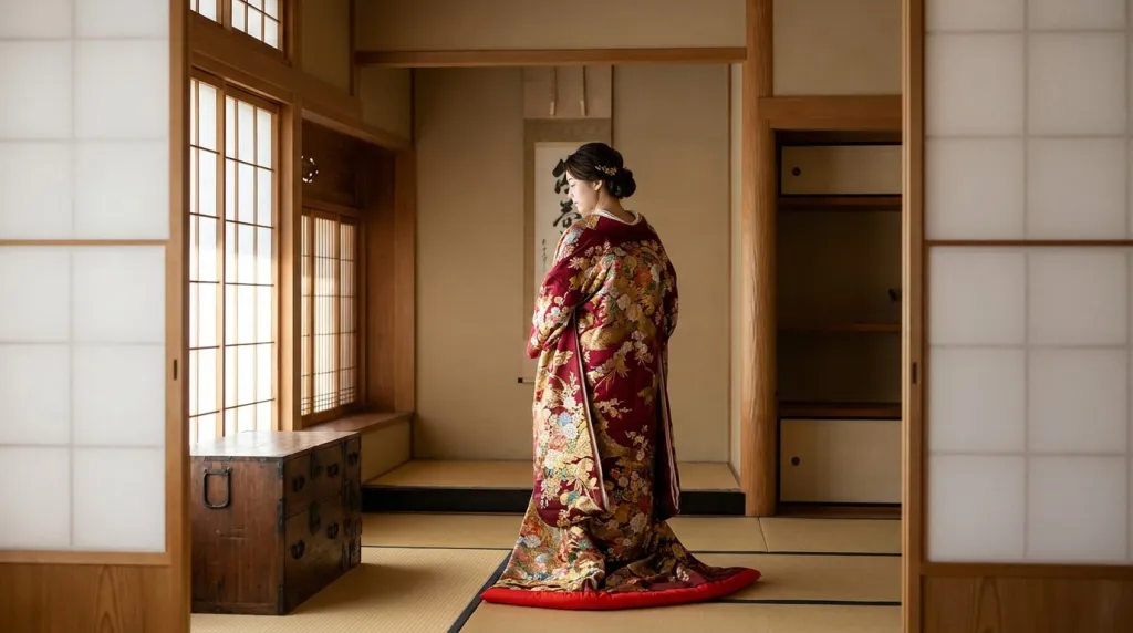 Japandi Wedding Kimono Guide: How to Choose Your Ceremonial Kimono