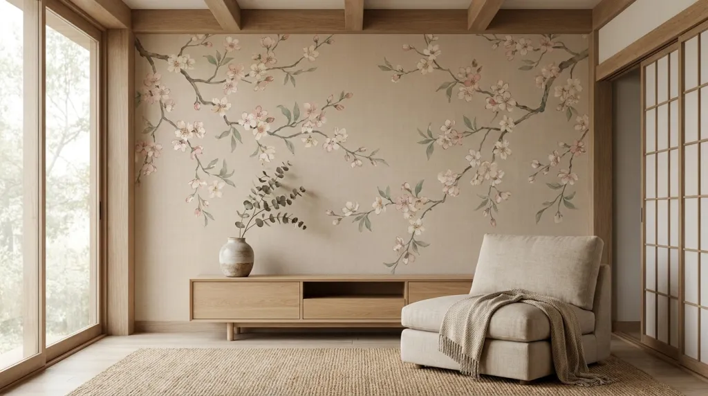Japanese Wallpaper: Japandi Patterns and Decor Ideas