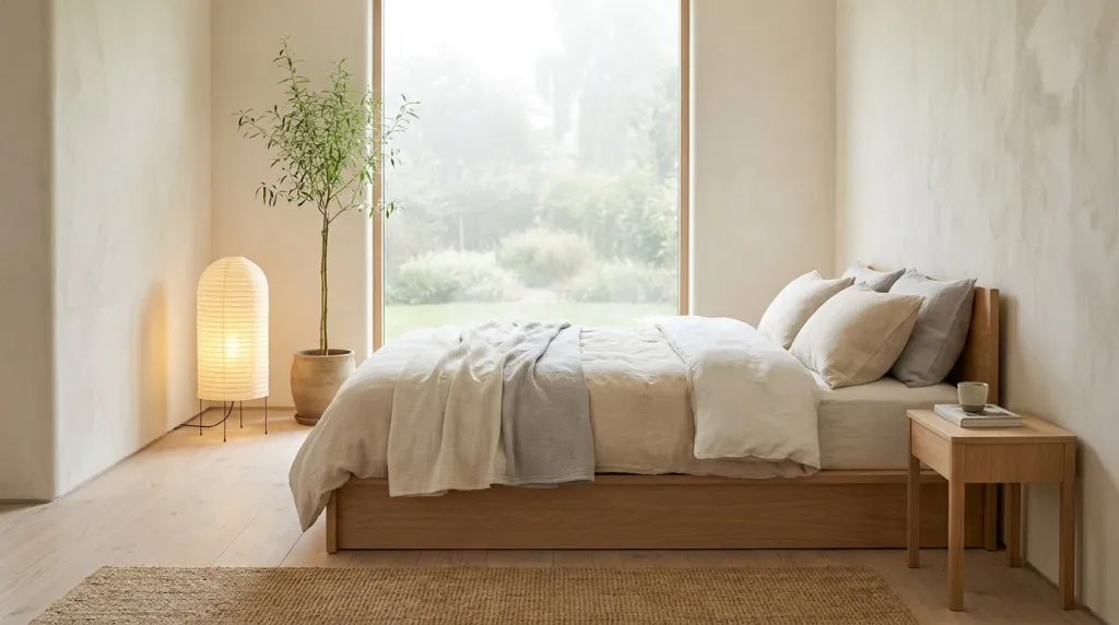 Modern Japanese-Style Bedroom: Japandi Decor Ideas