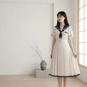 Academic-Style Japanese Uniform Dress — view 2