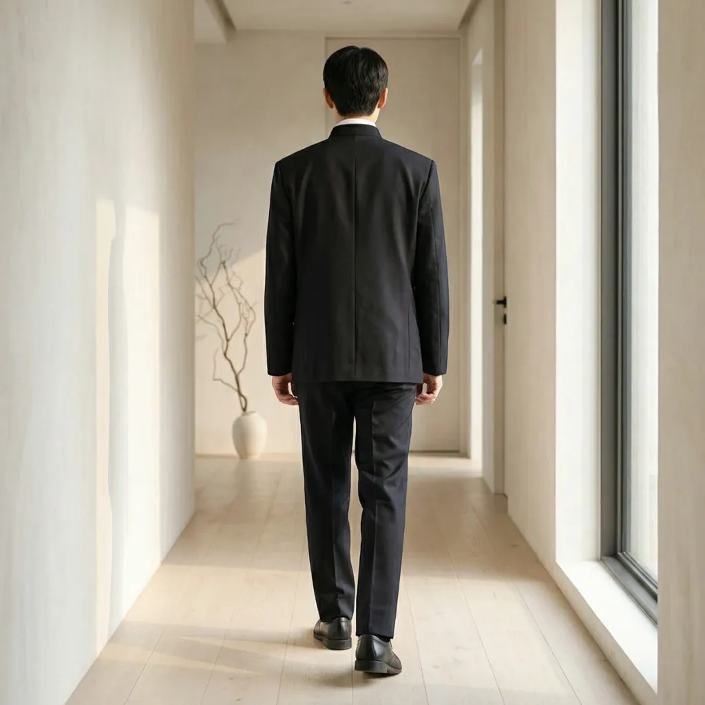 Black Gakuran Japanese School Uniform — where minimalism meets durability