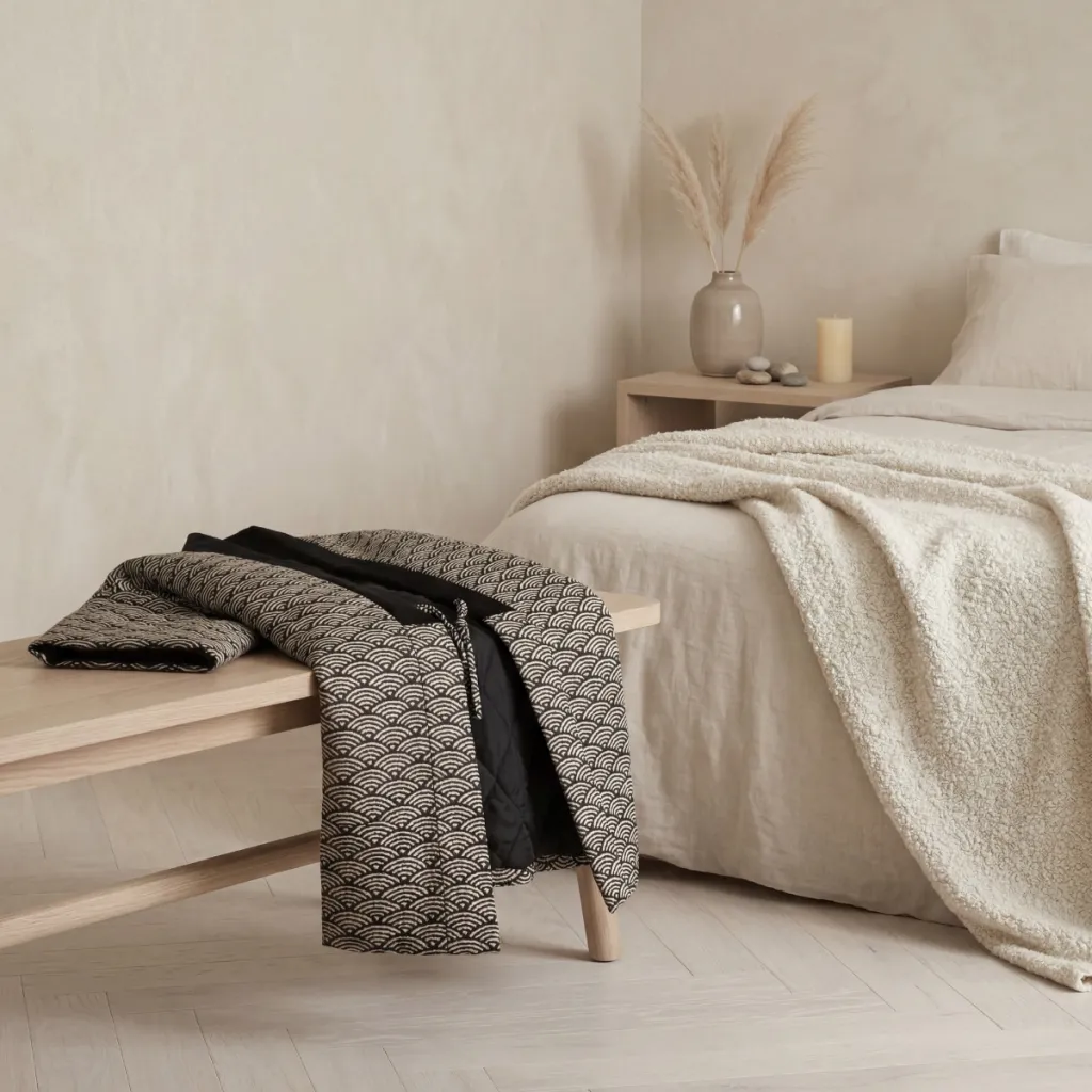 Cotton Hanten Japanese Jacket — a piece designed for serenity