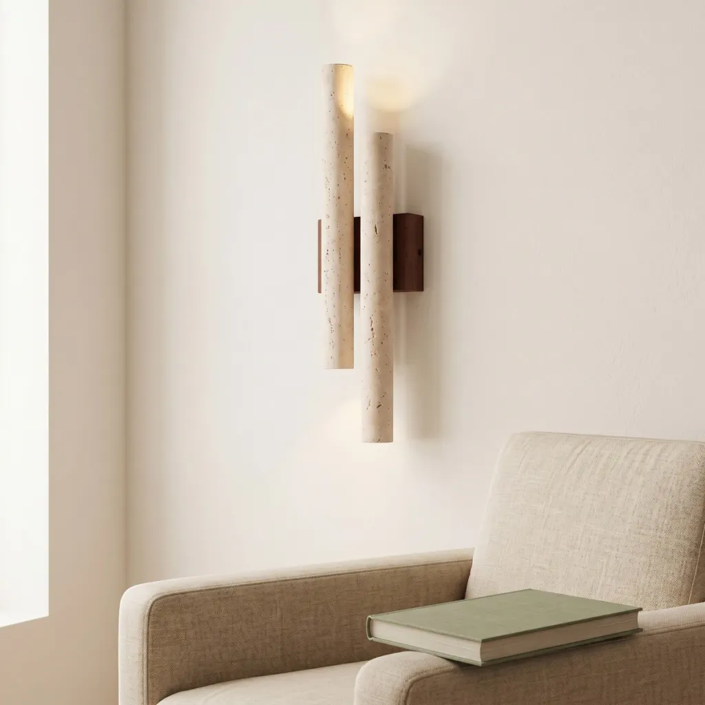 Double-Cylinder Japandi Wall Sconce — a piece designed for serenity