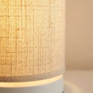 Japandi Cylinder Lamp, Warm White, USB — view 2