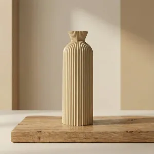 Elegant Chic Japandi Plastic Vase — view 3