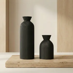 Elegant Chic Japandi Plastic Vase — view 6
