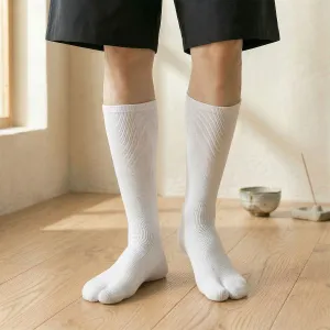 Set of 3 Pairs of Japandi Long Socks — view 1