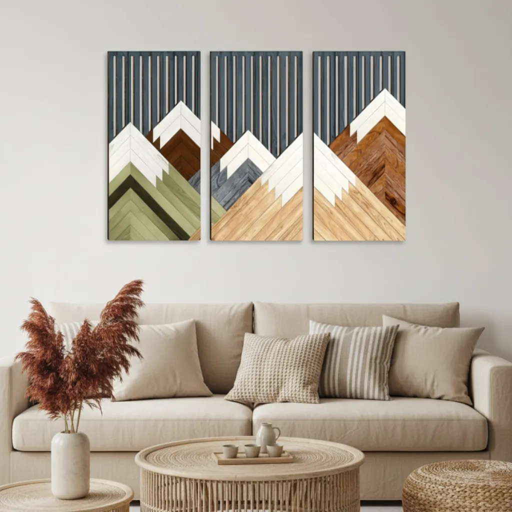 Japandi Mountain Landscape Wall Art — flexible, beautiful styling