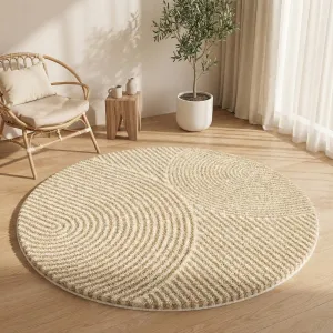 Japandi Rug with Japanese Garden Pattern — view 4