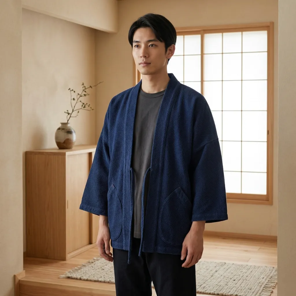 Japandi Thick Winter Jacket for Men