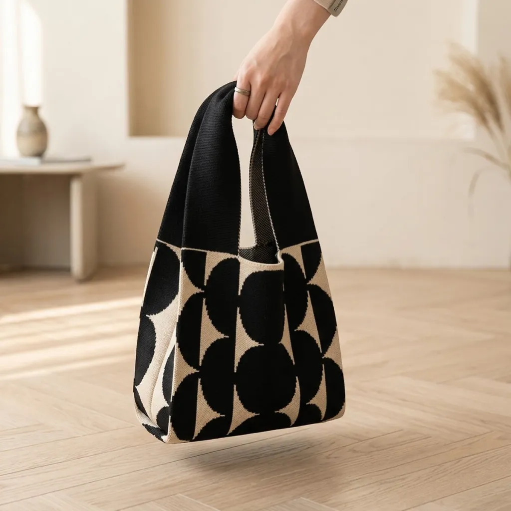 Japanese Bag - Traditional Minimalist Pattern — a piece designed for serenity