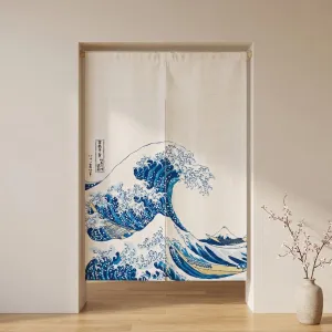 Japanese Double Great Wave Curtain — view 5