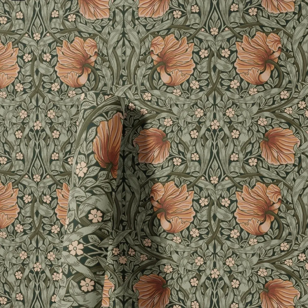 Botanical Japanese Peony Wallpaper — a piece designed for serenity