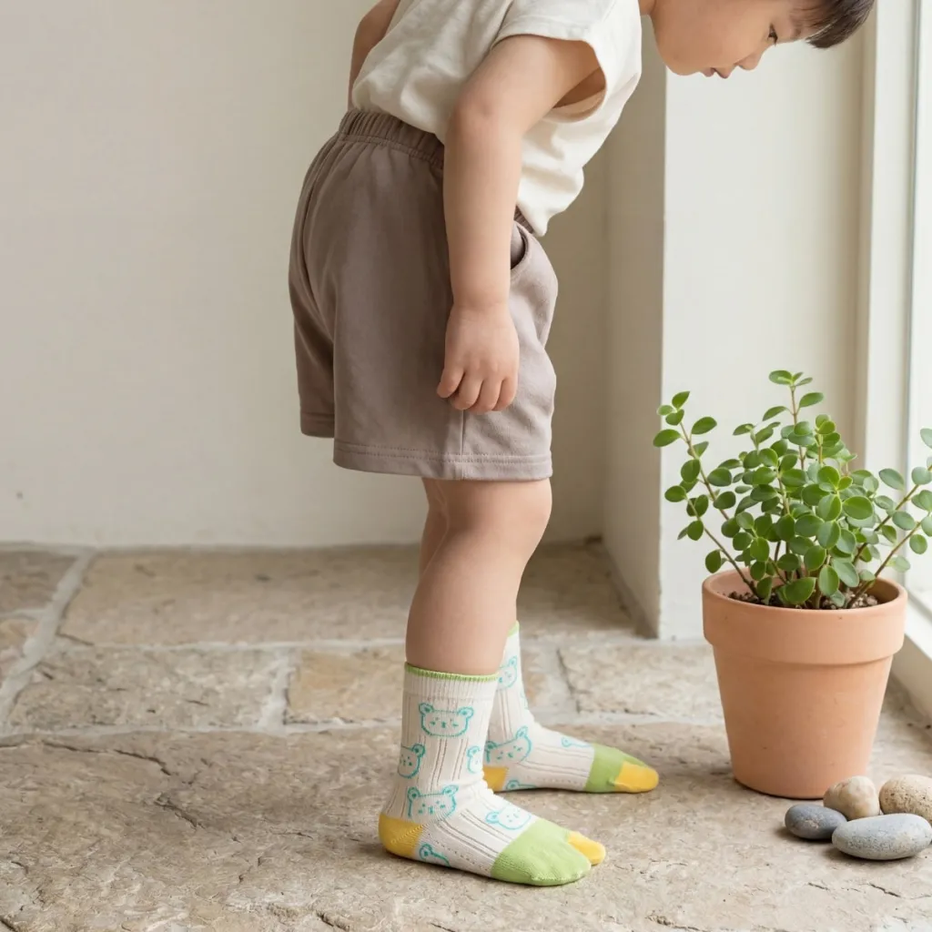 Set of 5 Pairs of Japanese Tabi Socks for Kids — where minimalism meets durability
