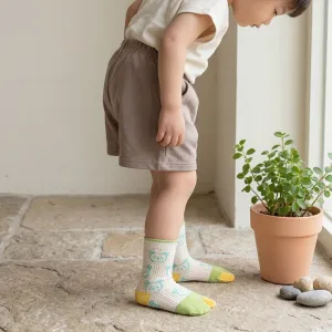 Set of 5 Pairs of Japanese Tabi Socks for Kids — view 3
