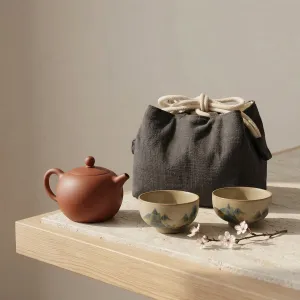Japanese Tea Service Storage Bag — view 2