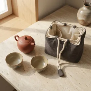 Japanese Tea Service Storage Bag — view 3