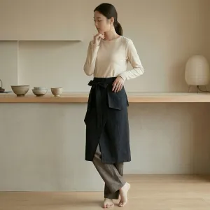 Japanese Tie-Waist Apron — view 1