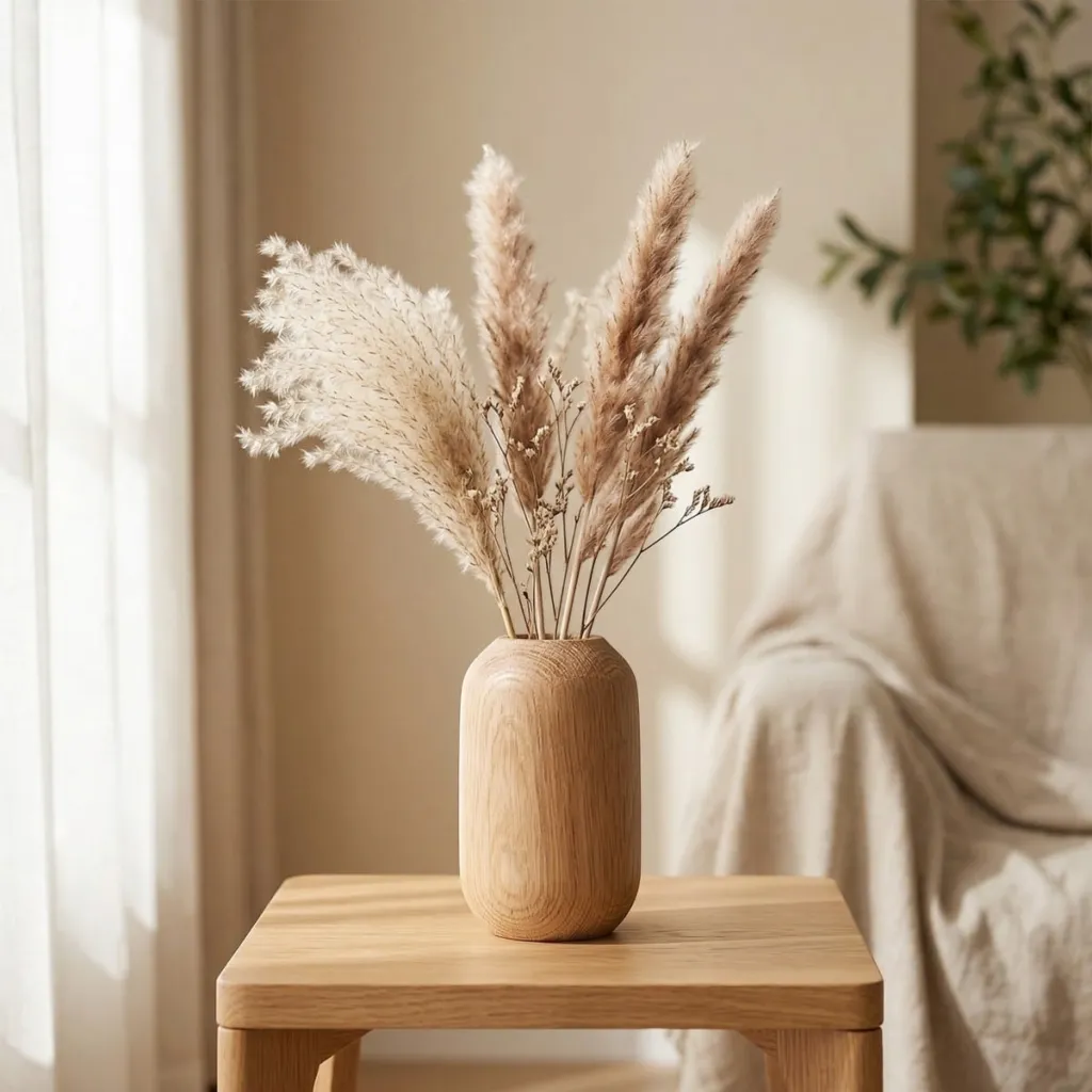 Japanese Wooden Flower Vase — where minimalism meets durability
