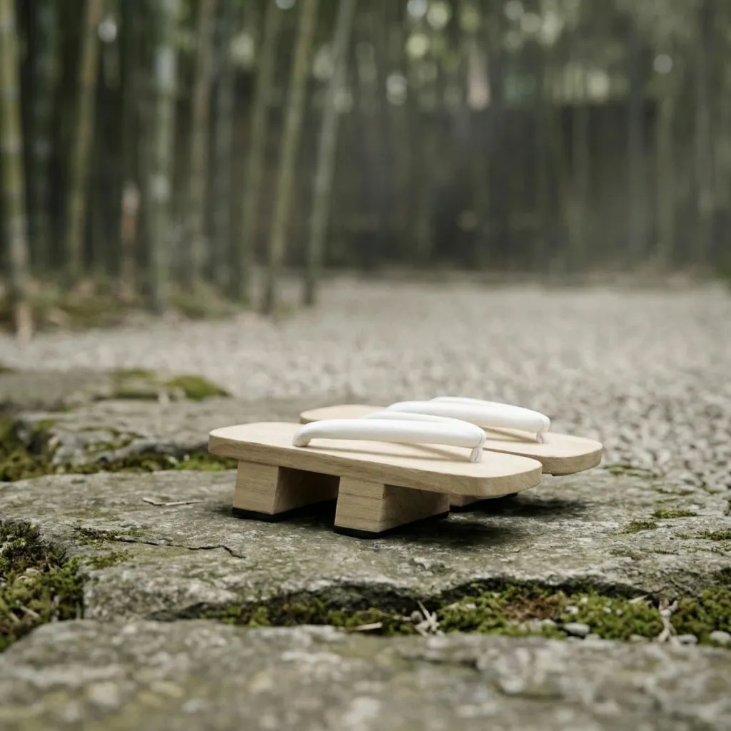 Light Wood Japanese-Style Geta Sandals — where minimalism meets durability