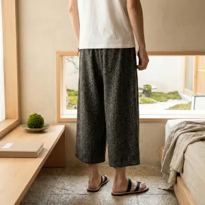 Men's 7/8 Japanese-Style Pants for Everyday Comfort — view 2