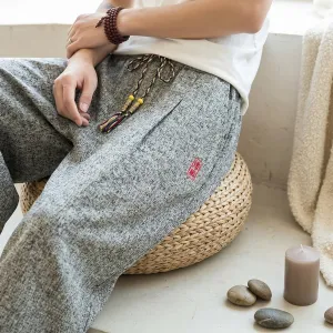Men's 7/8 Japanese-Style Pants for Everyday Comfort — view 3