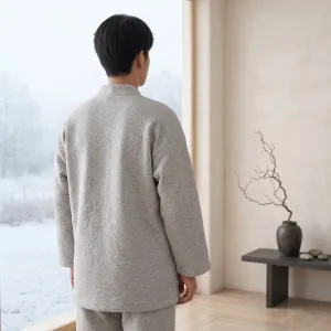 Men's Fleece-Lined Winter Jinbei — view 2