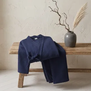 Men's Fleece-Lined Winter Jinbei — view 4