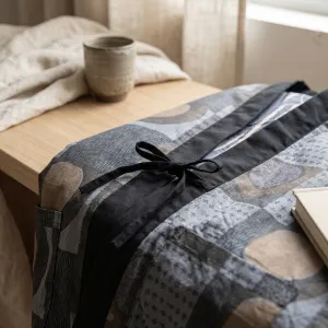 Men's Hanten Jacket with Patchwork-Style Print — view 4