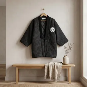 Men's Hanten Jacket with Prosperity Symbol — view 3