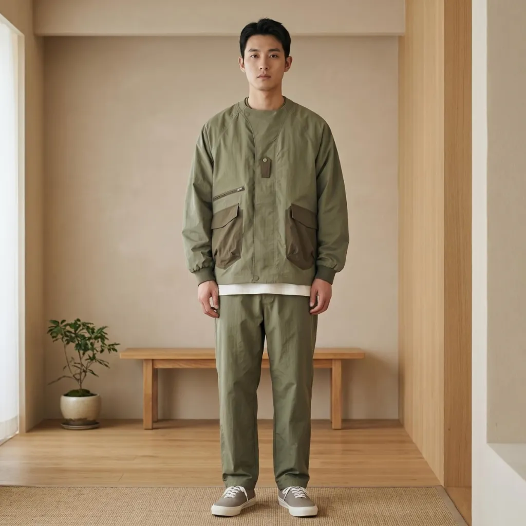 Men's Japanese Windbreaker Jacket