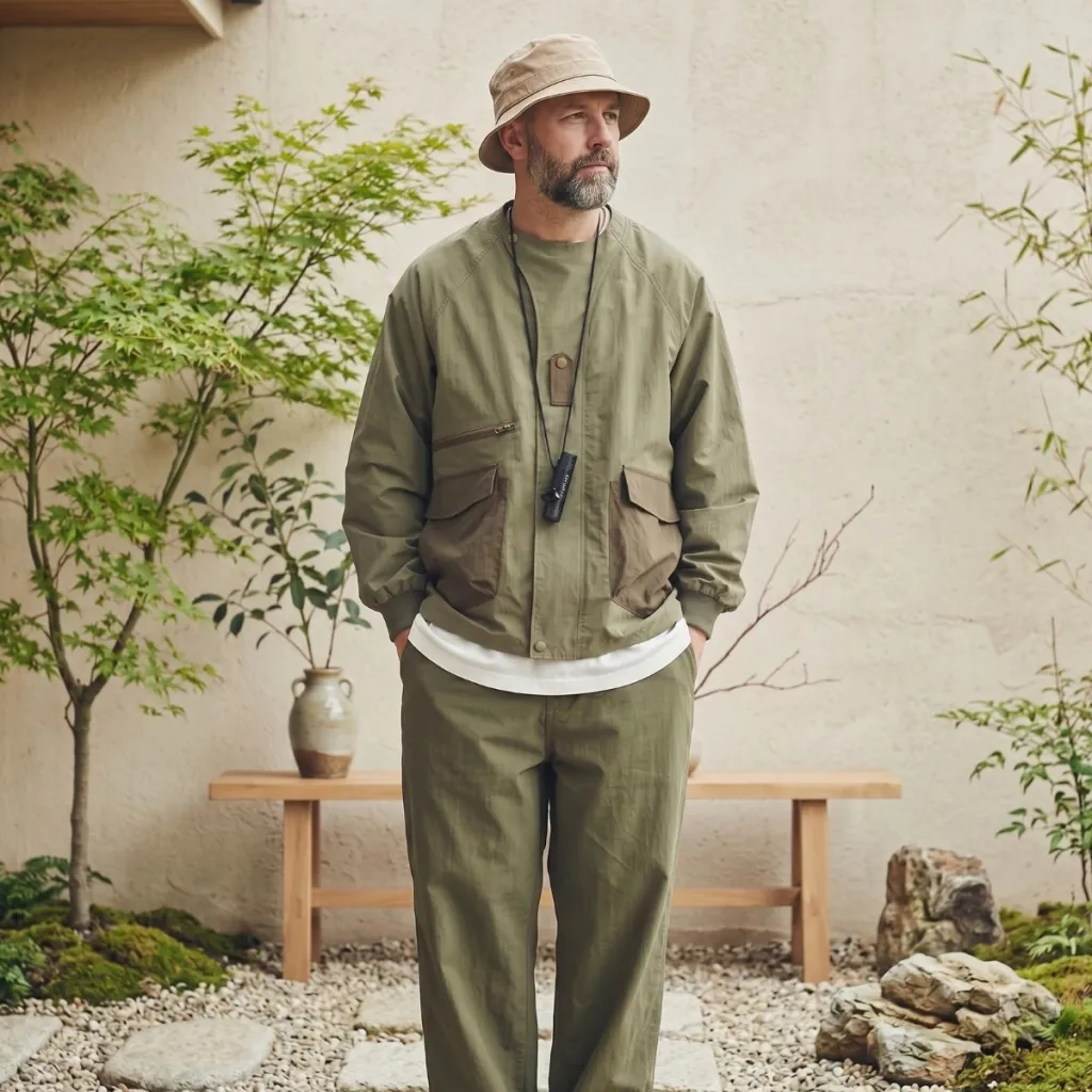 Men's Japanese Windbreaker Jacket — flexible, beautiful styling