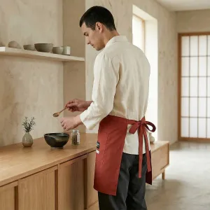 Mid-Length Japanese Apron — view 2