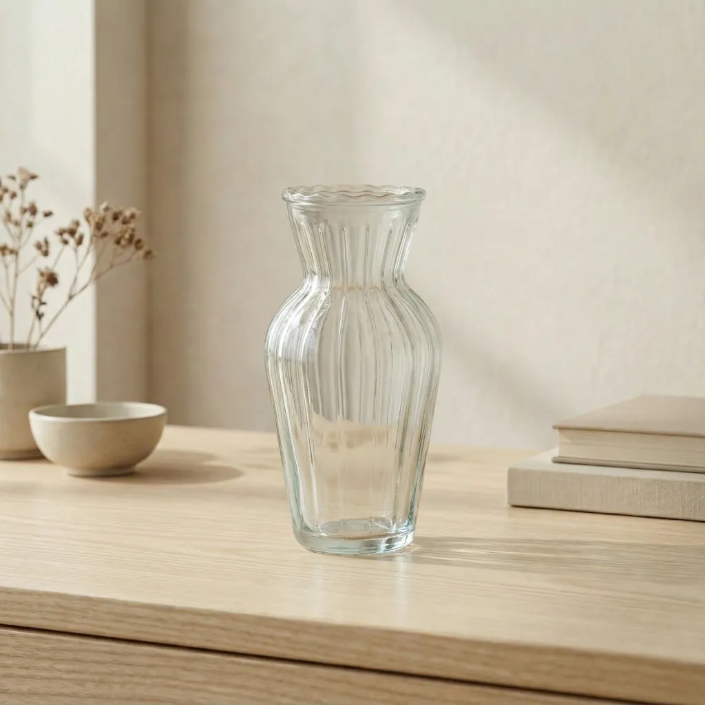 Mini Japandi Sculpted Glass Vase — flexible, beautiful styling