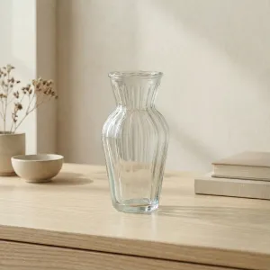 Mini Japandi Sculpted Glass Vase — view 4