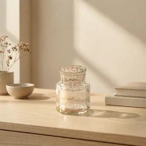 Mini Japandi Sculpted Glass Vase — view 5