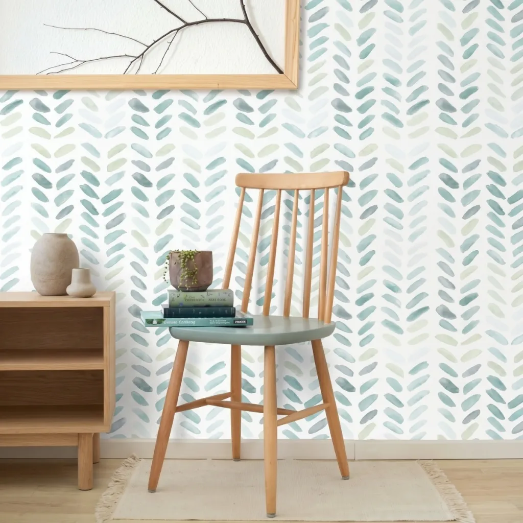 Minimalist Botanical Japanese Wallpaper — where minimalism meets durability