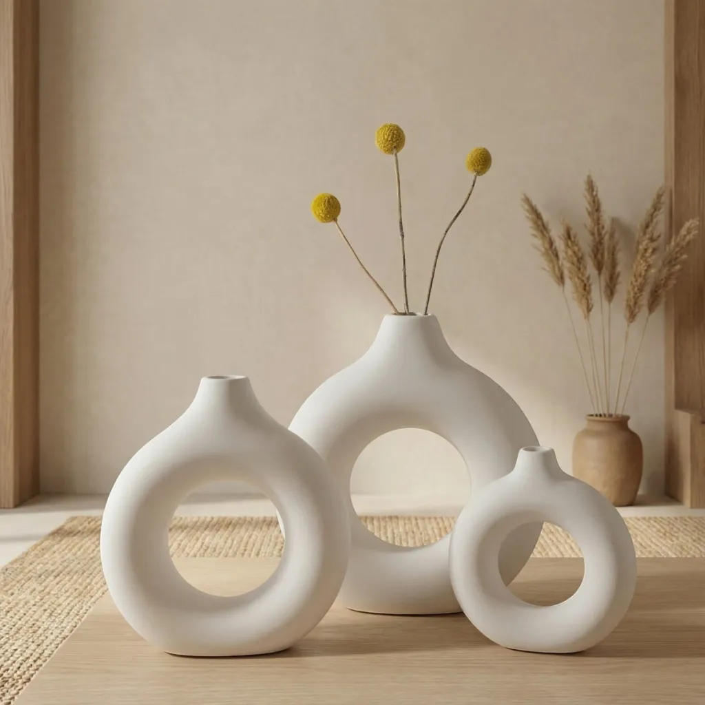 Minimalist Decorative Pot for Floral Arrangements — a piece designed for serenity
