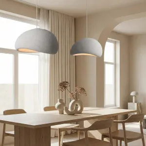 Minimalist Japandi Pendant Light with Soft Glow — view 3
