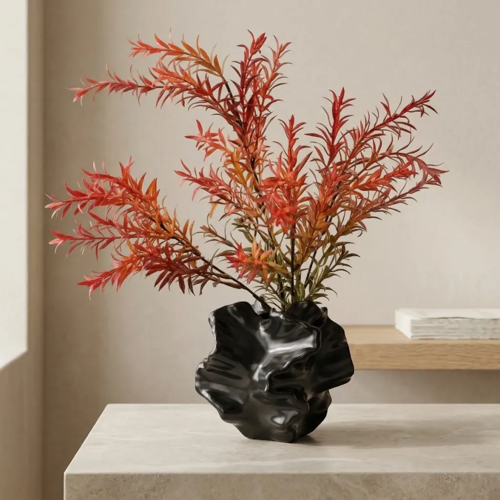 Minimalist Ornamental Ceramic Vase — a piece designed for serenity