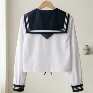 Navy Japanese School Uniform for Girls — view 3