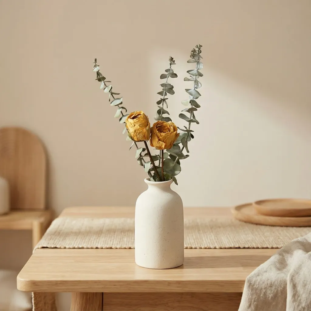 Set of 3 Modern Ceramic Vases — where minimalism meets durability