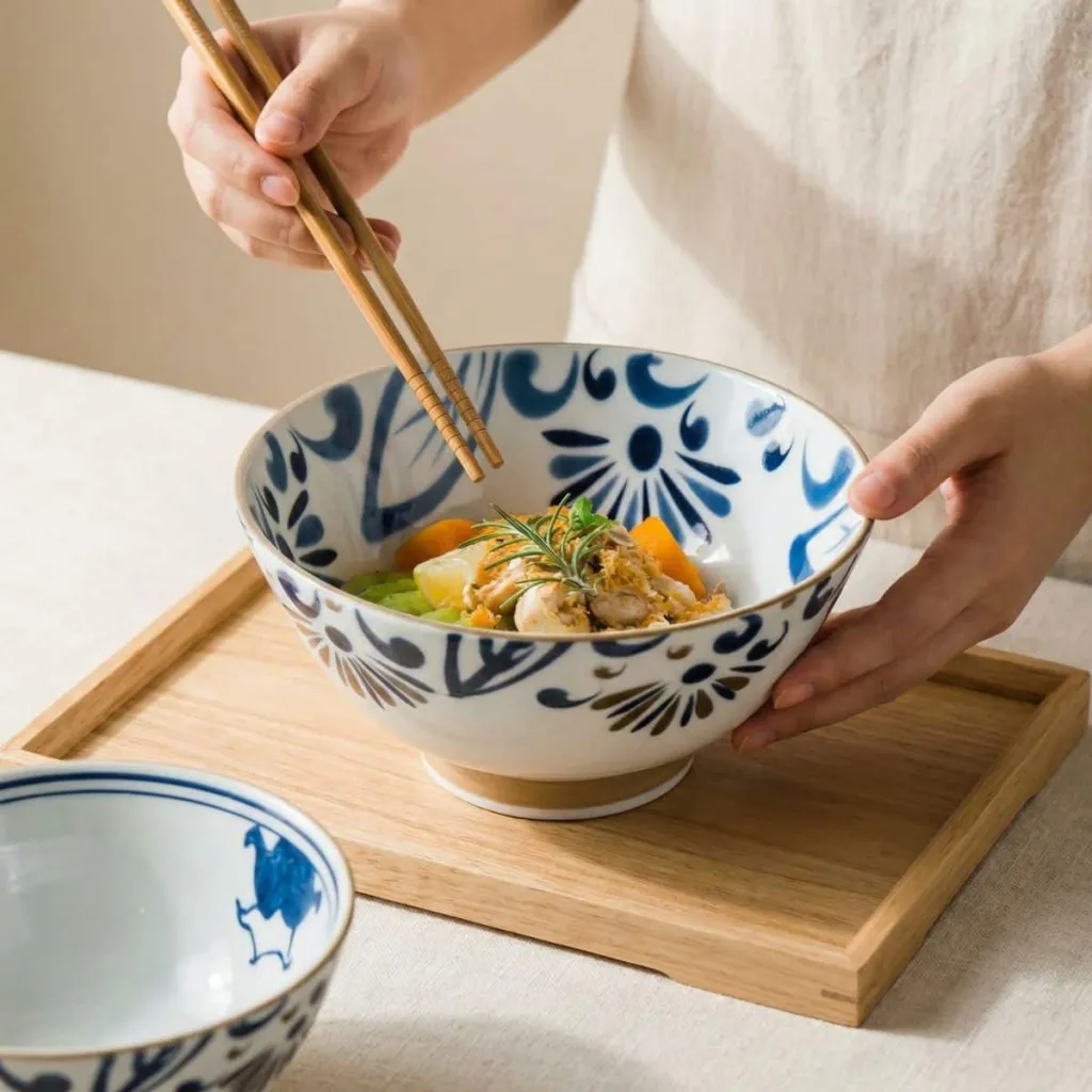 Traditional Japanese Ceramic Bowl — a piece designed for serenity