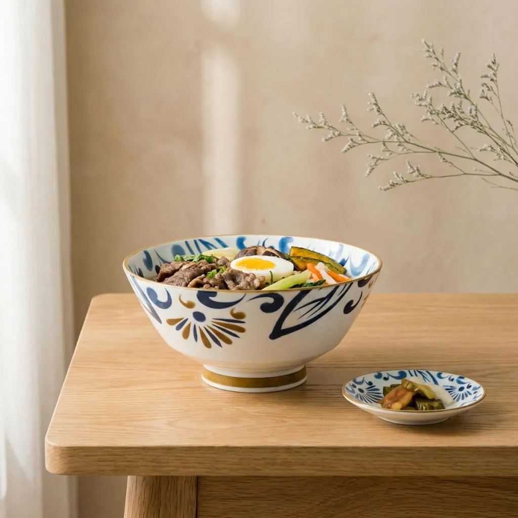 Traditional Japanese Ceramic Bowl — where minimalism meets durability