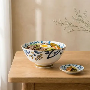 Traditional Japanese Ceramic Bowl — view 3