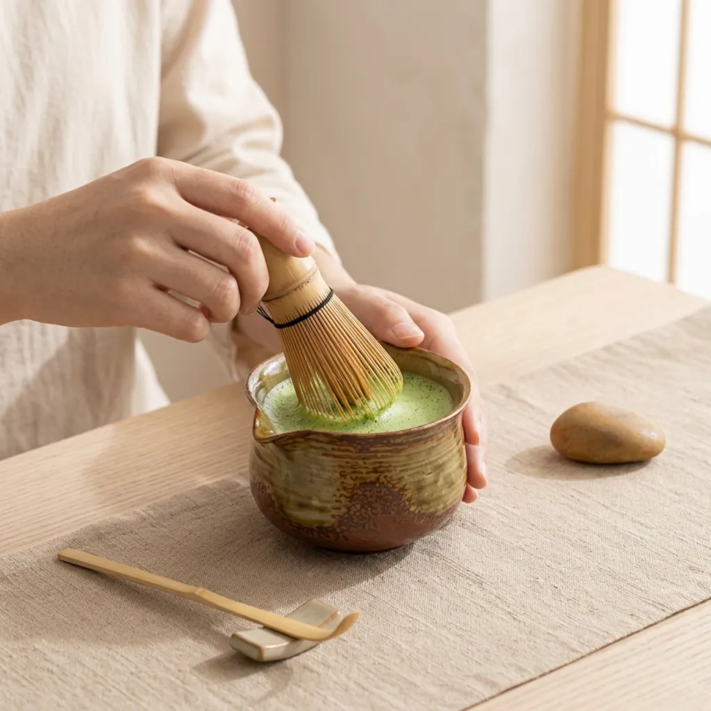 Traditional Japanese Ceramic Matcha Bowl — flexible, beautiful styling