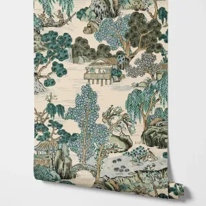 Traditional Japanese Landscape Wallpaper — view 2