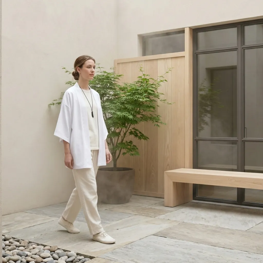 Unisex Solid-Color Japanese Jacket — a piece designed for serenity