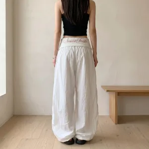 Women's Low-Rise Y2K Parachute Pants — view 2