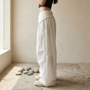 Women's Low-Rise Y2K Parachute Pants — view 4
